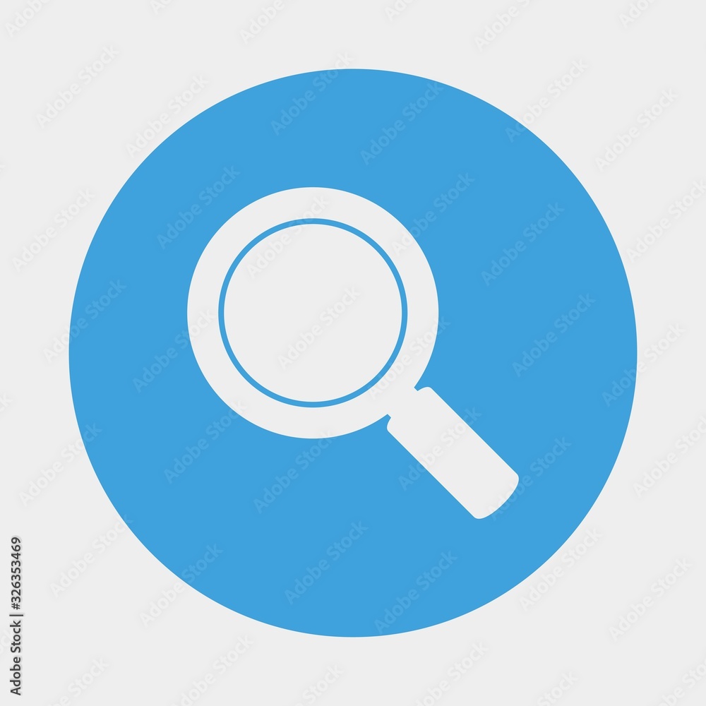 search glass icon vector illustration and symbol for website and graphic design search glass icon vector illustration and symbol for website and graphic design