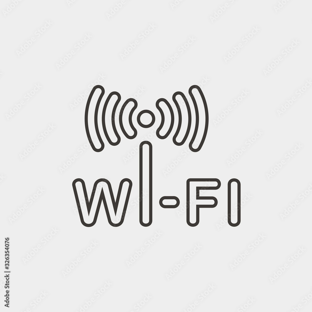 wifi icon vector illustration and symbol for website and graphic design wifi icon vector illustration and symbol for website and graphic design