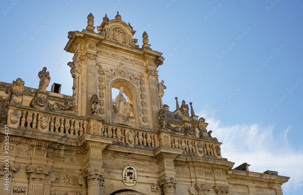 Baroque Duomo Catherderal parapet
