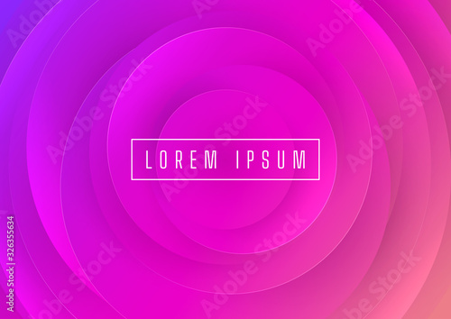 Abstract multicolored vector background with radial elements and frame foe text or message. Can be used for cover, poster, invitation, greeting, flyer and etc.