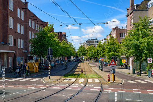 Photography The street view of Amsterdam, Netherlands