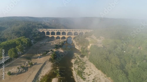 Pont-du-Gard en drone