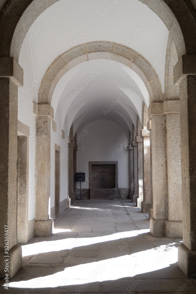 El Escorial monastery in Madrid, Spain