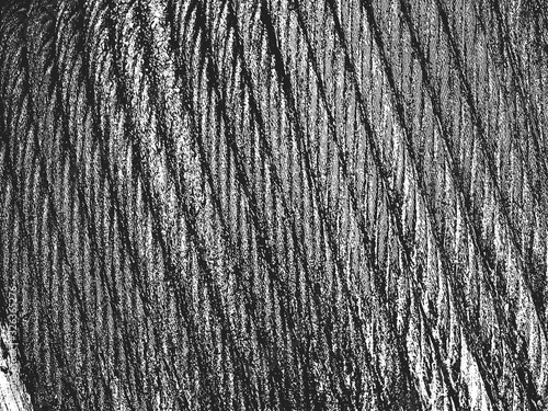 Distress rusty steel rope coil texture. Industrial grunge background for wall paper and web design. EPS8 vector
