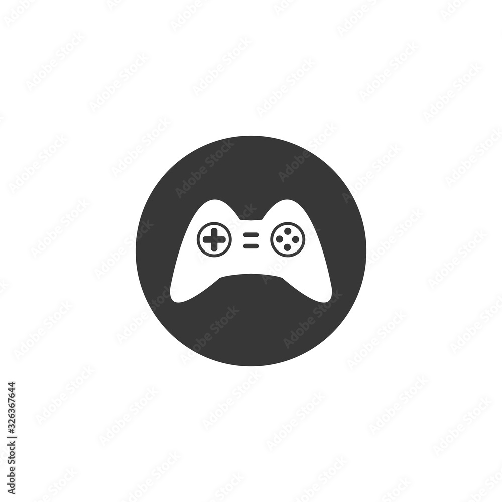 Joystick Game Controller Icon Design Template Joystick Game Controller Icon Design Template