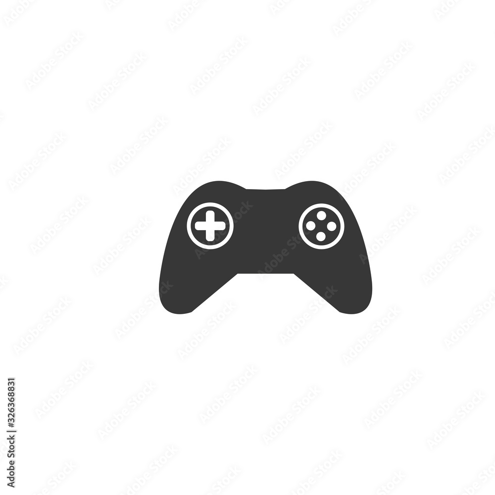 Joystick Game Controller Icon Design Template Joystick Game Controller Icon Design Template