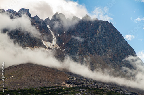 Mountain near Skagway, Alaska, USA photo