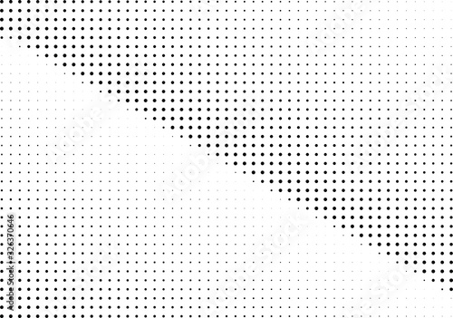 Abstract halftone dotted background. Futuristic grunge pattern, dot and circles. Vector modern optical pop art texture for posters, sites, business cards, cover, postcards, labels, stickers layout.