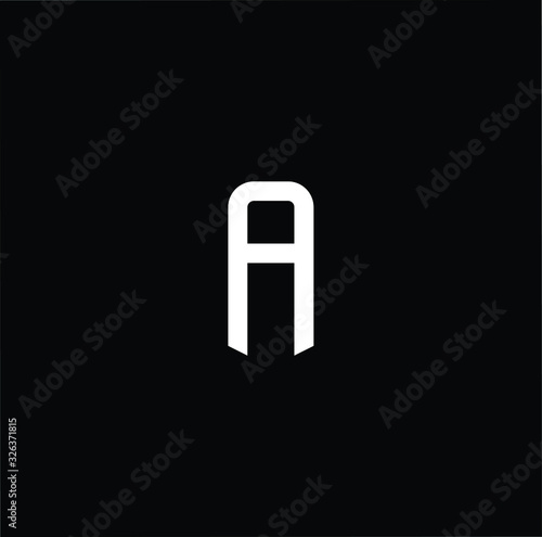Professional Innovative Initial A AI IA logo. Letter A Minimal elegant Monogram. Premium Business Artistic Alphabet symbol and sign