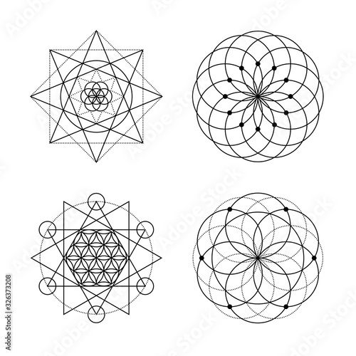 Sacred geometry set