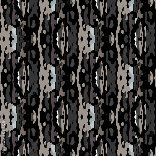 Spots, Ikat. Tie Dye, Batik. Seamless Pattern. 