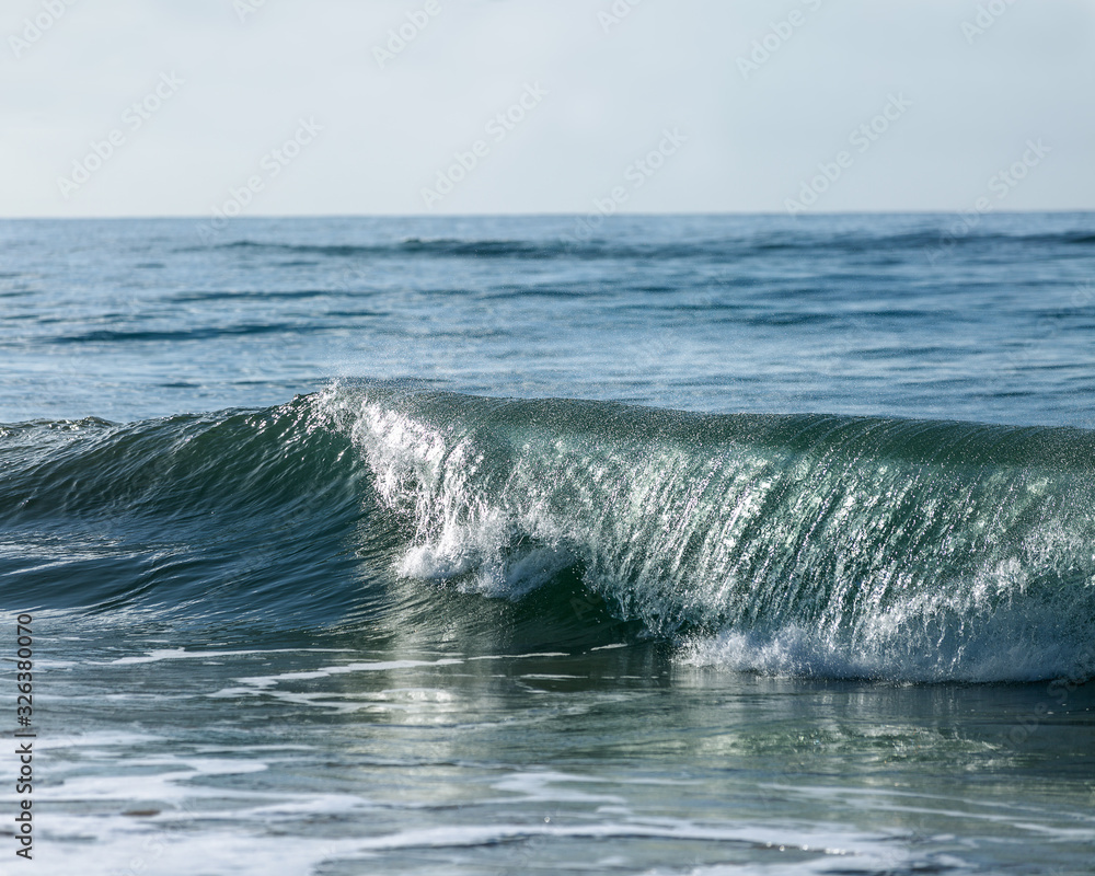 Naklejka premium Ocean waves 