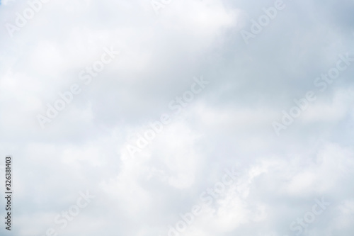 Sky and clouds with a beautiful light in the daytime