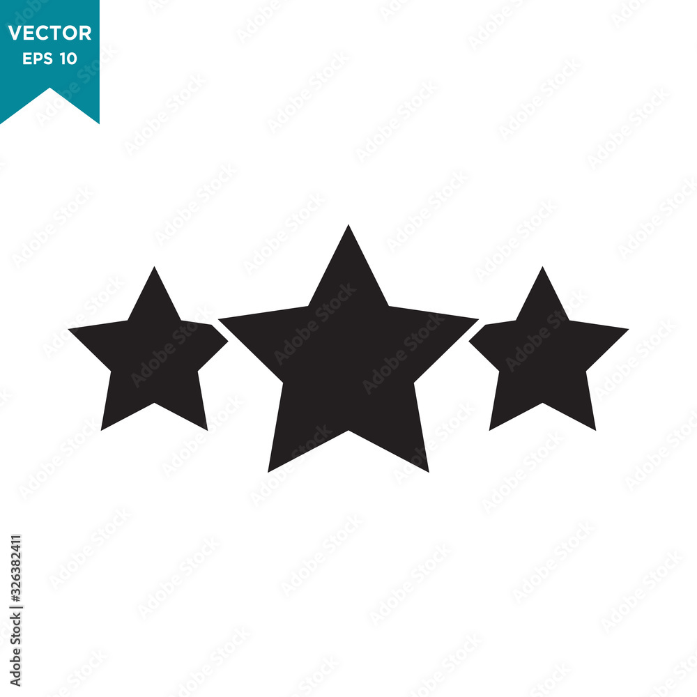 star vector icon in trendy flat design star vector icon in trendy flat design