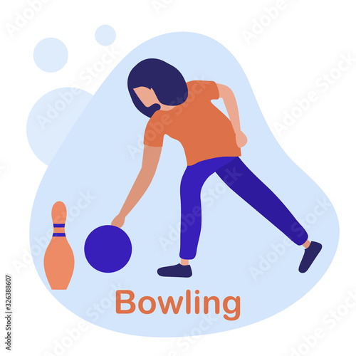 Vector Bowling Club People Player Win Sport Game