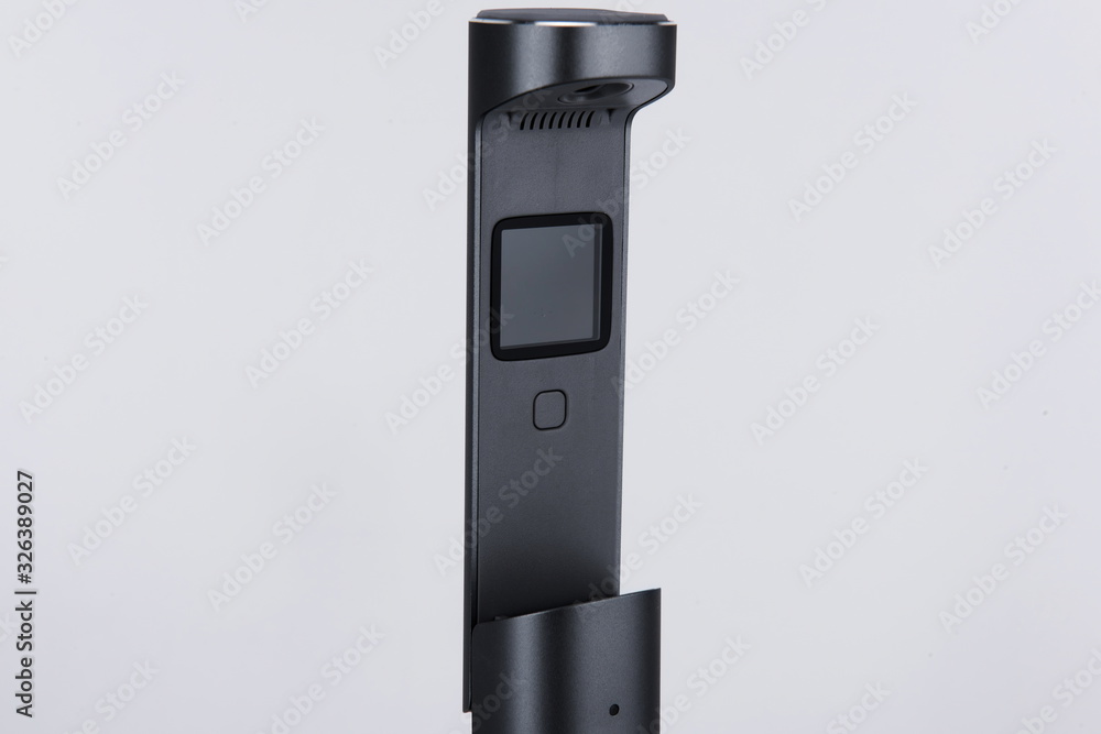 Small black portable scanner translation robot Small black portable scanner translation robot