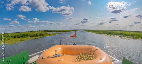 boat transport between the canals of elblag