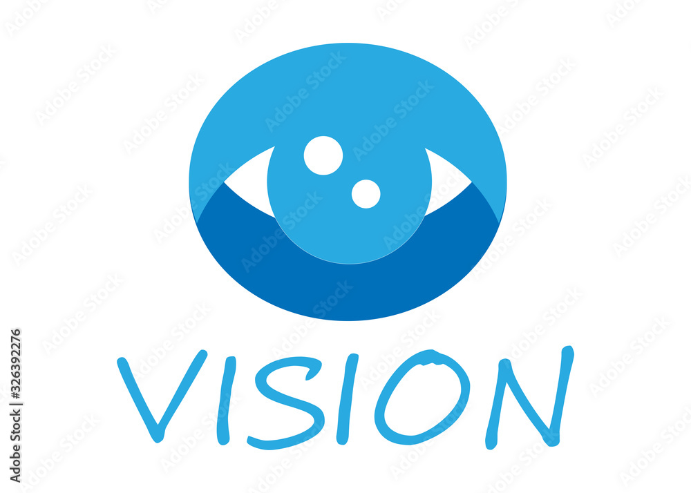 Vision Logo Vector - Isolated On White Background. Modern Eye Logo For News, Media And New Vision Logo. Flat Eye Icon. Abstract Concept Of Vision Vector Vision Logo Vector - Isolated On White Background. Modern Eye Logo For News, Media And New Vision Logo. Flat Eye Icon. Abstract Concept Of Vision Vector