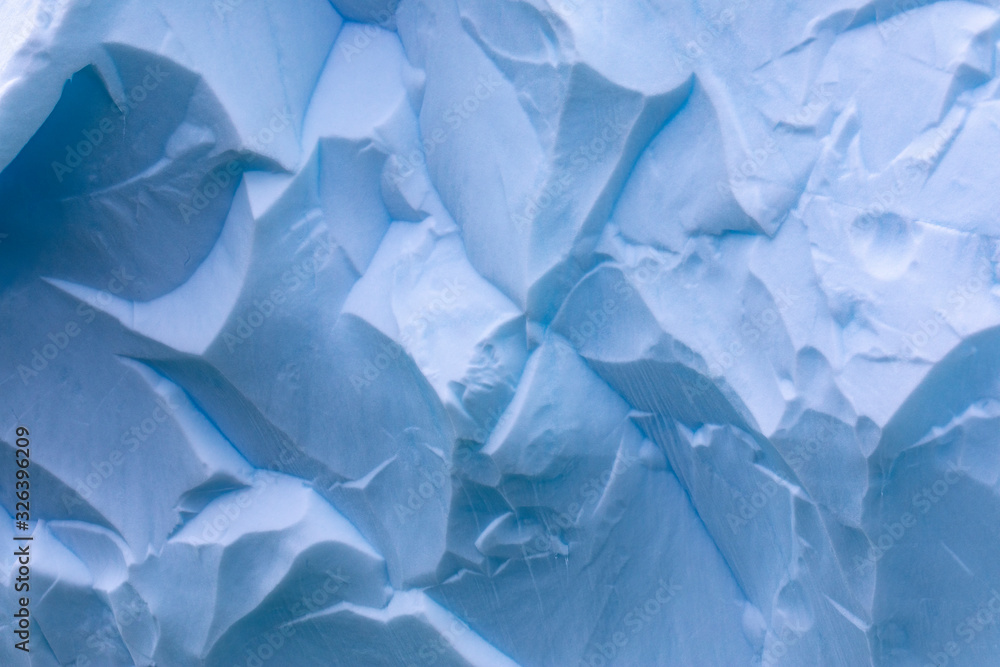 Obraz premium Ice structure detail