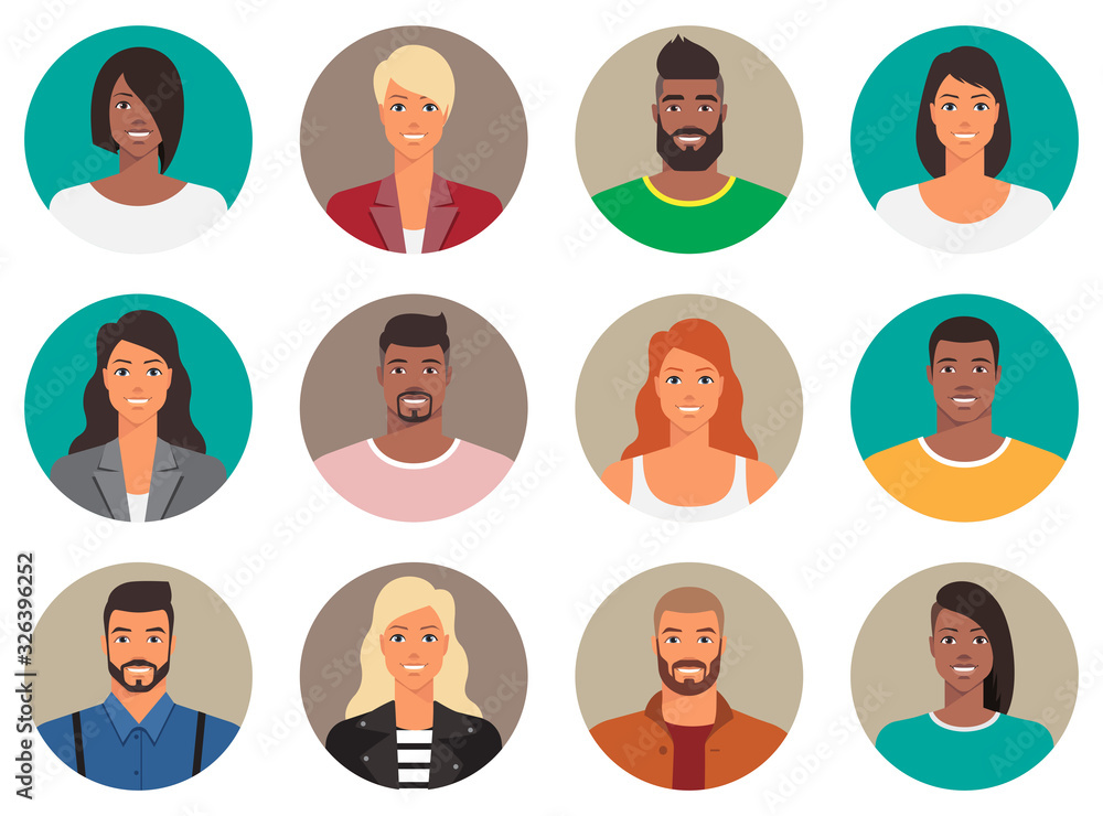 Vector characters design Vector characters design