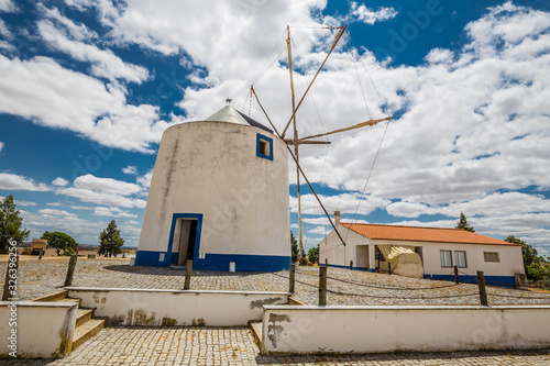 Windmill In Castro Verde, Alentejo, Portugal