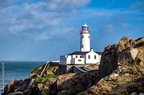 Fanad Head Lighthouse in County Donegal, Republic of Ireland © Lukassek