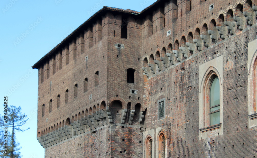 Castello sforzesco di Milano - Italia