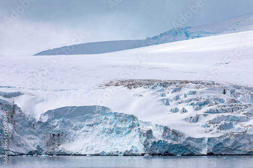 Glaciers by the sea