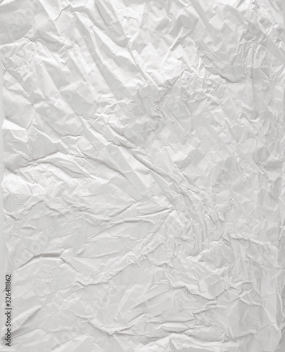 white sheet of paper battered with texture