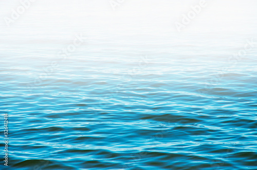 Blue sea water background