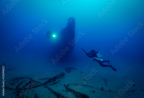Rubi U-boat wreck in Cavalaire
