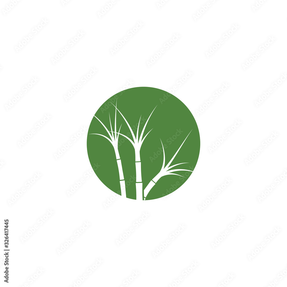 Sugar cane Logo Template vector symbol Sugar cane Logo Template vector symbol
