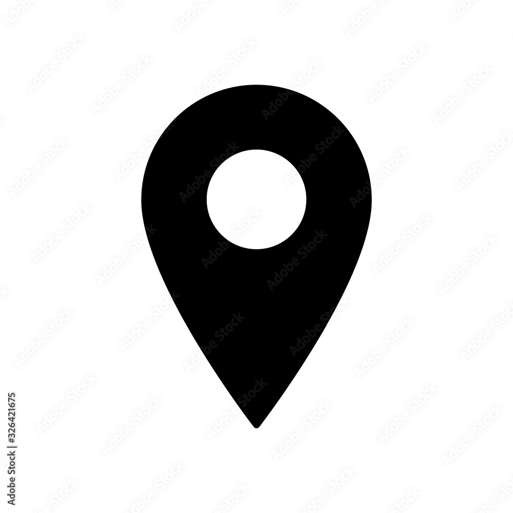 location icon vector template location icon vector template
