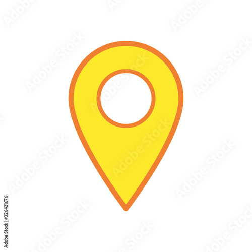 Free Download location icon vector template - GFXLoad