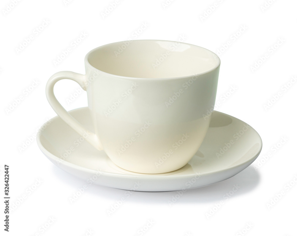 Empty coffee cup isolated on white background with clipping path. Empty coffee cup isolated on white background with clipping path.