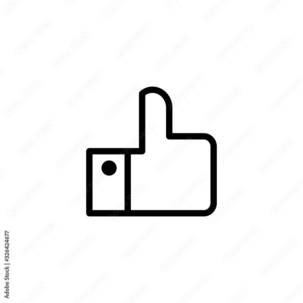 like icon vector template