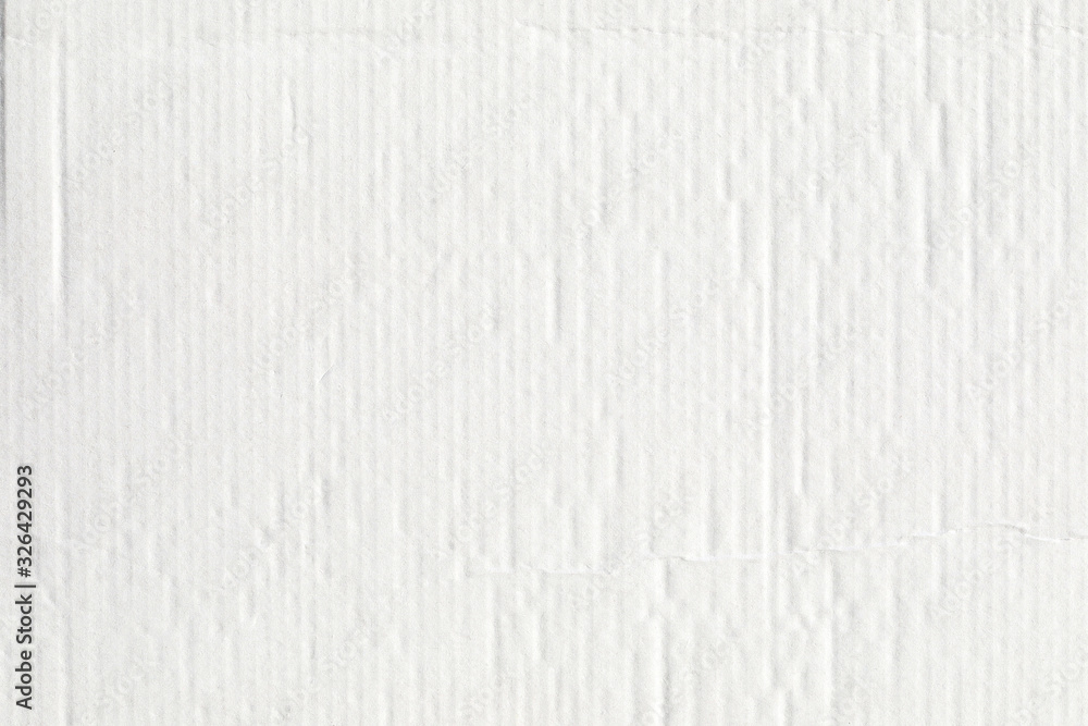 Fototapeta premium White carton packaging box paper background texture