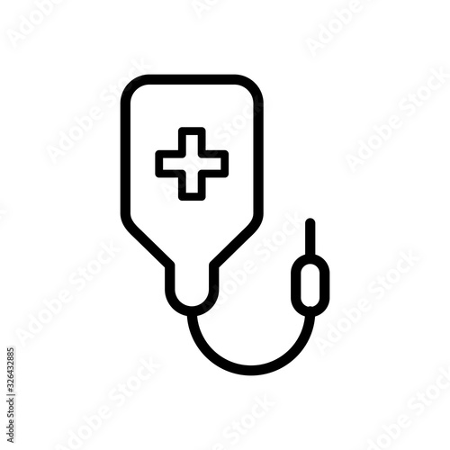 Infusion icon vector template