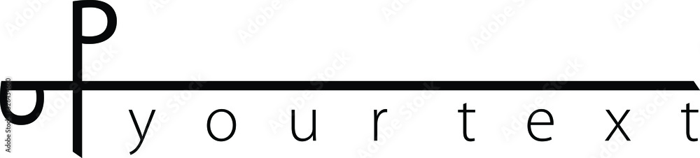 Fototapeta premium haire style logo