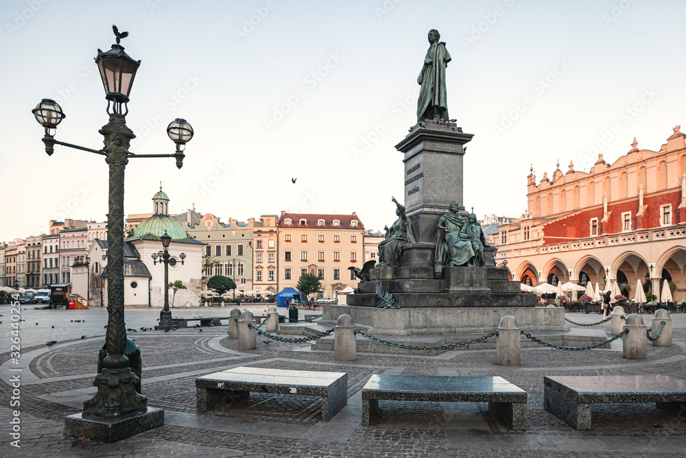 Monument dedicated to the Polish poet Adam Mickiewicz