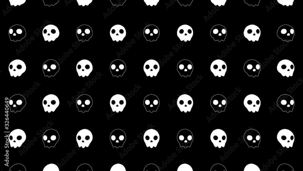 abstract background with skulls abstract background with skulls
