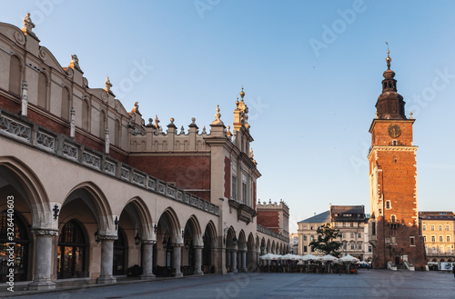 Architecture of old Krakow