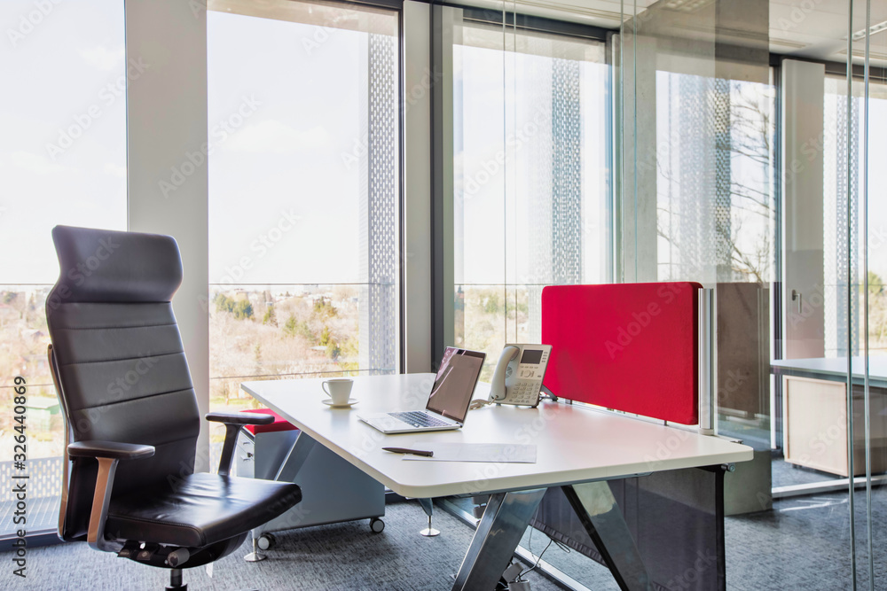 Fototapeta premium Photo of modern office