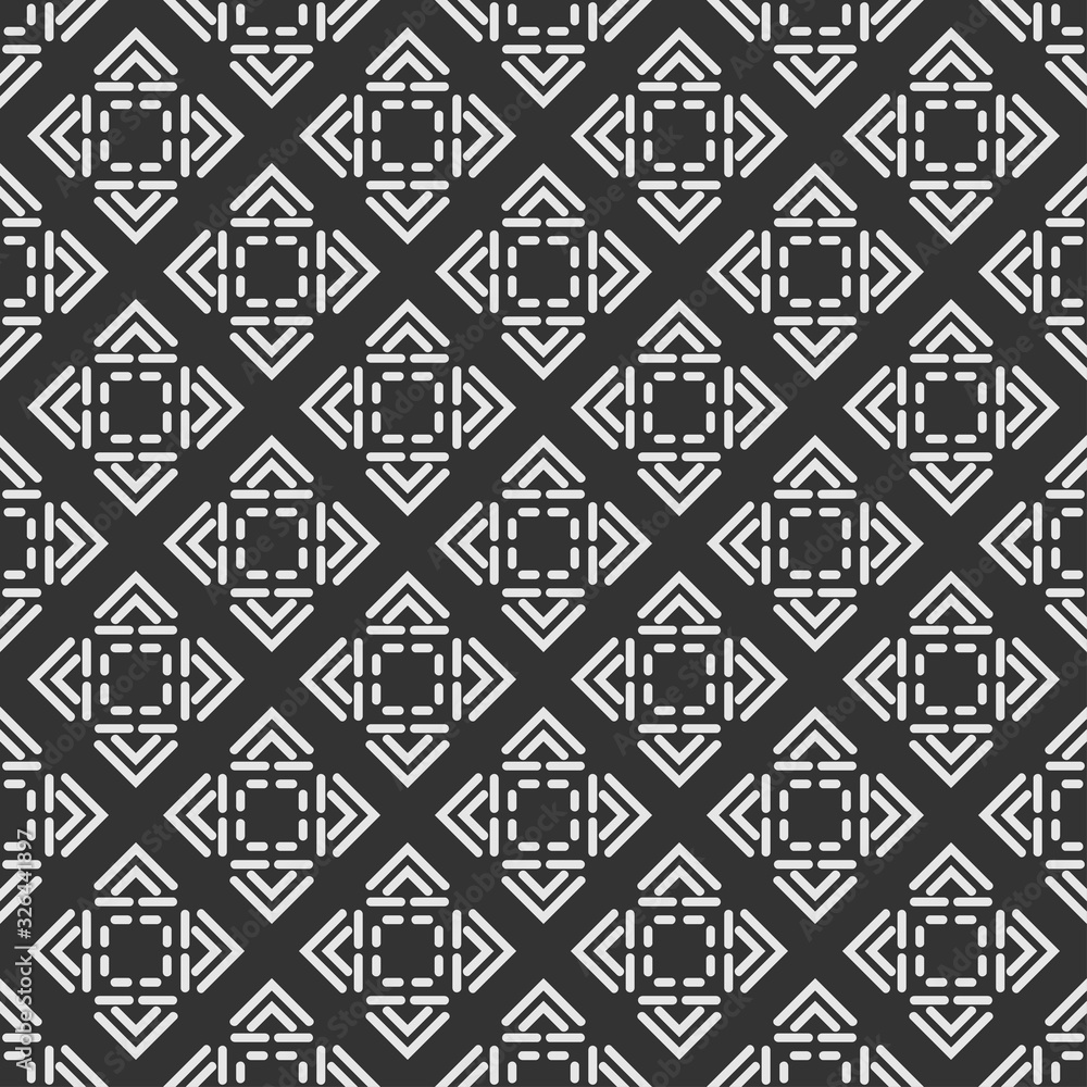 Dark Modern Background. Black And White Color. Seamless Geometric Pattern. Texture Wallpaper. Vector Image. Dark Modern Background. Black And White Color. Seamless Geometric Pattern. Texture Wallpaper. Vector Image.