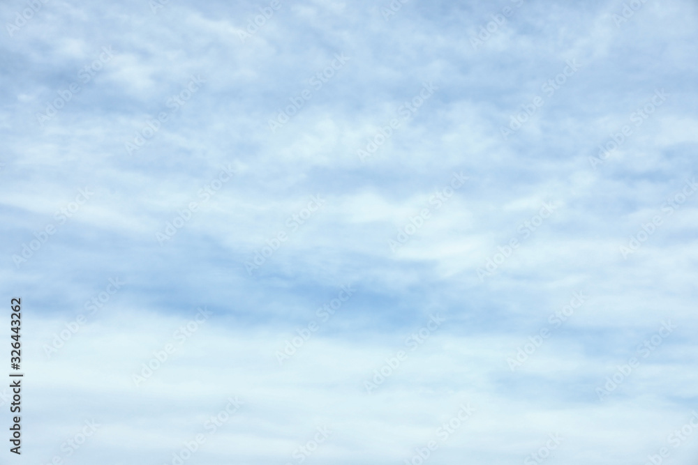 Picturesque view of beautiful light blue sky Picturesque view of beautiful light blue sky