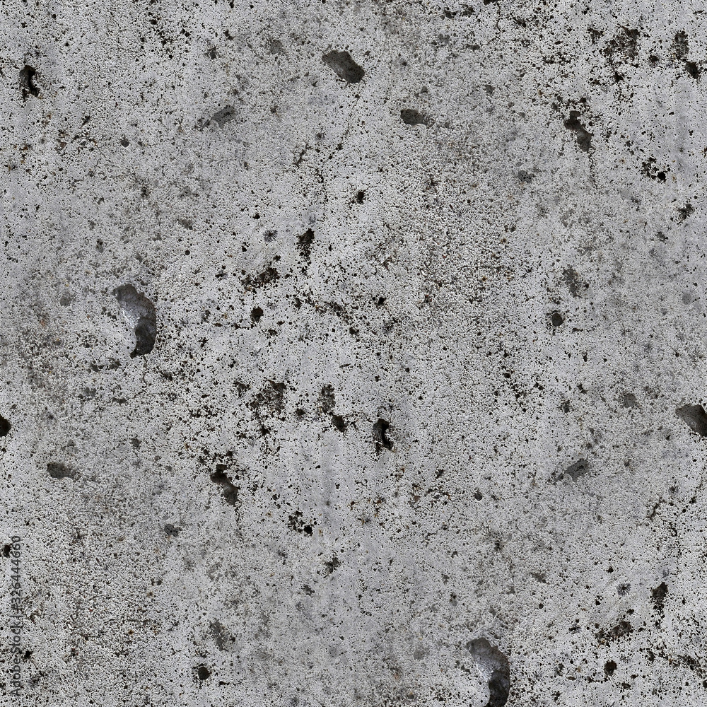 Detailed foto realistic seamless concrete texture of different cement ...