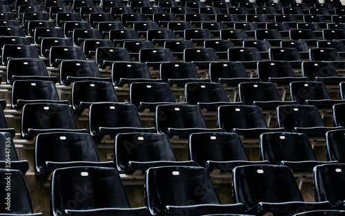 Photo of stadium seats