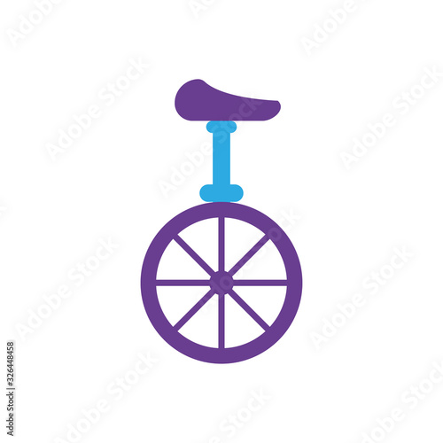 monocyle, flat style icon