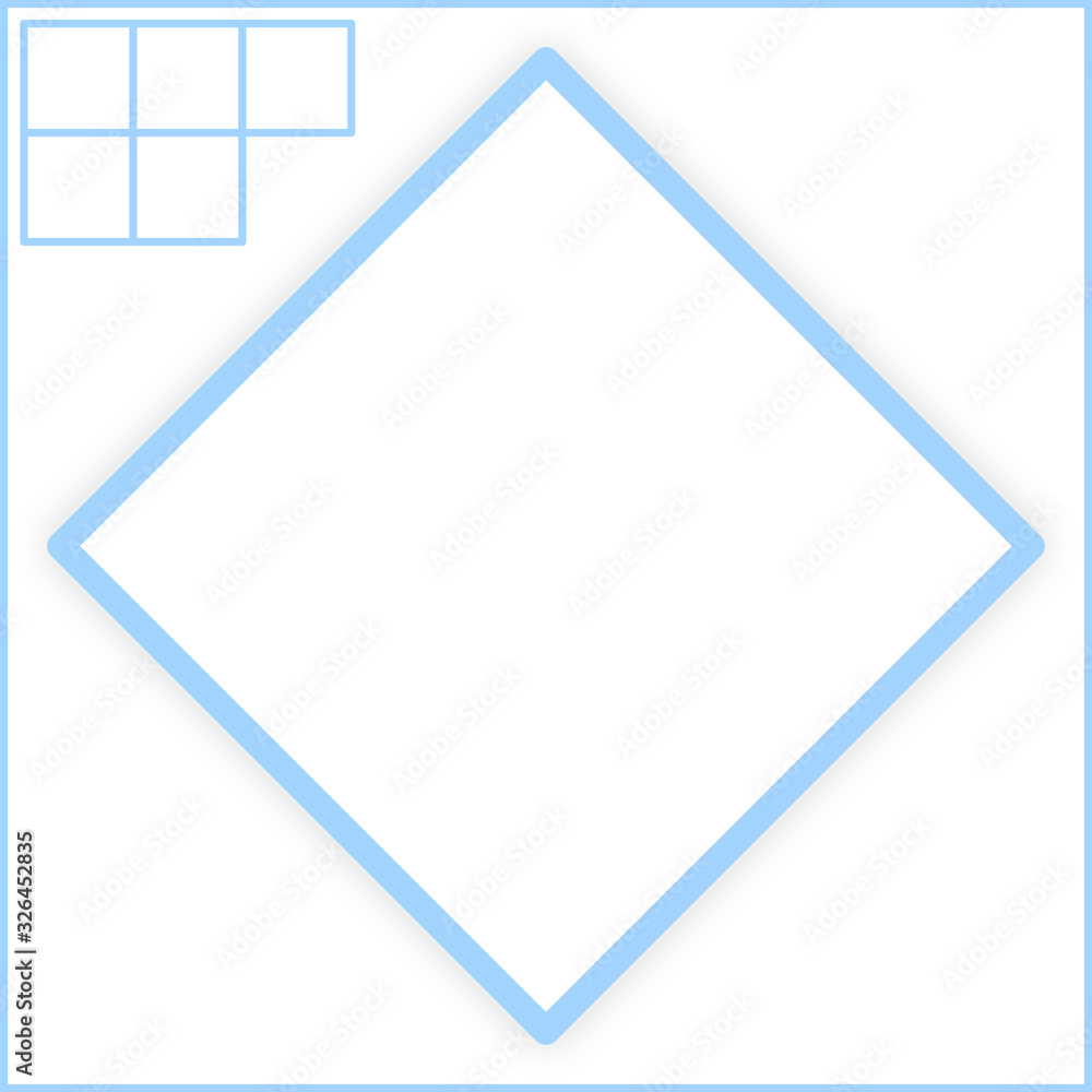 White and blue blank Baseball scorecard symbol White and blue blank Baseball scorecard symbol