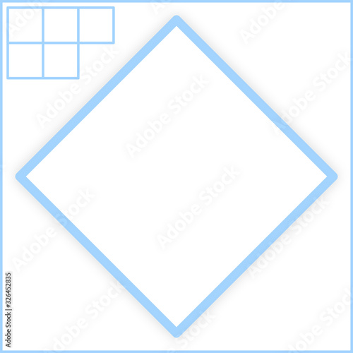 Free Download White and blue blank Baseball scorecard symbol - GFXLoad
